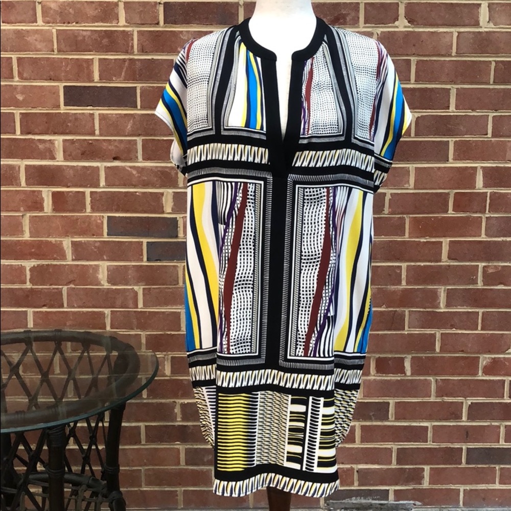 DVF shift dress